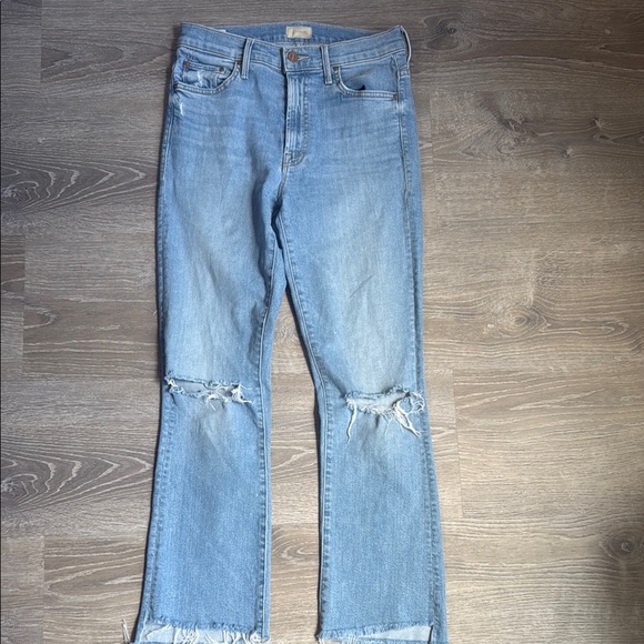 MOTHER The Insider Crop Step Fray Thrilling Shots 27 - Picture 2 of 14